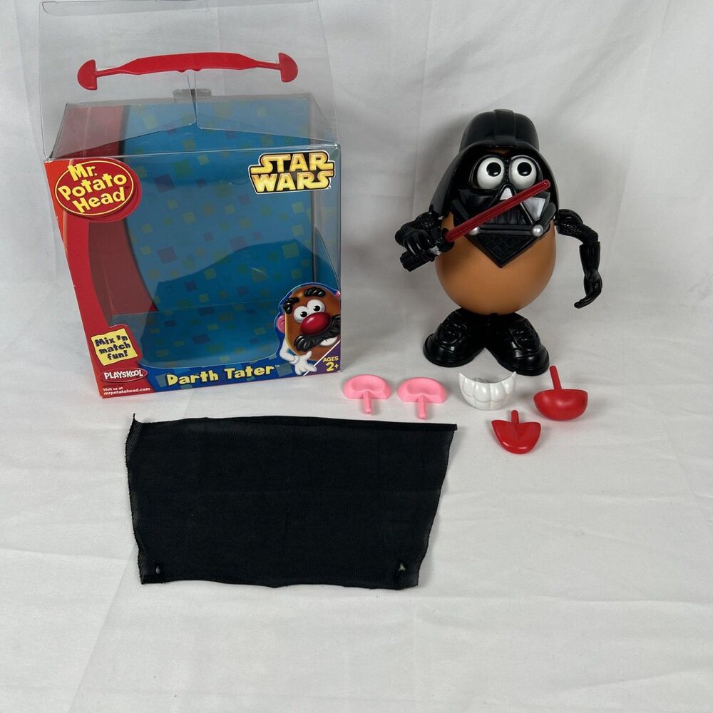Star Wars Darth Tater Mr Potato Head Toy Ages 2+ Playskool Hasbro Collectible